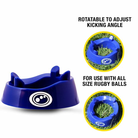 Optimum Rugby Standard Kicking Tee, Blue, One Size - Image 4