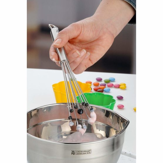 WMF Profi Plus flexi whisk, 27 cm, whisk with silicone balls, Cromargan stainless steel partially matte, silicone, whisk, whisk, dishwasher-safe - Image 2