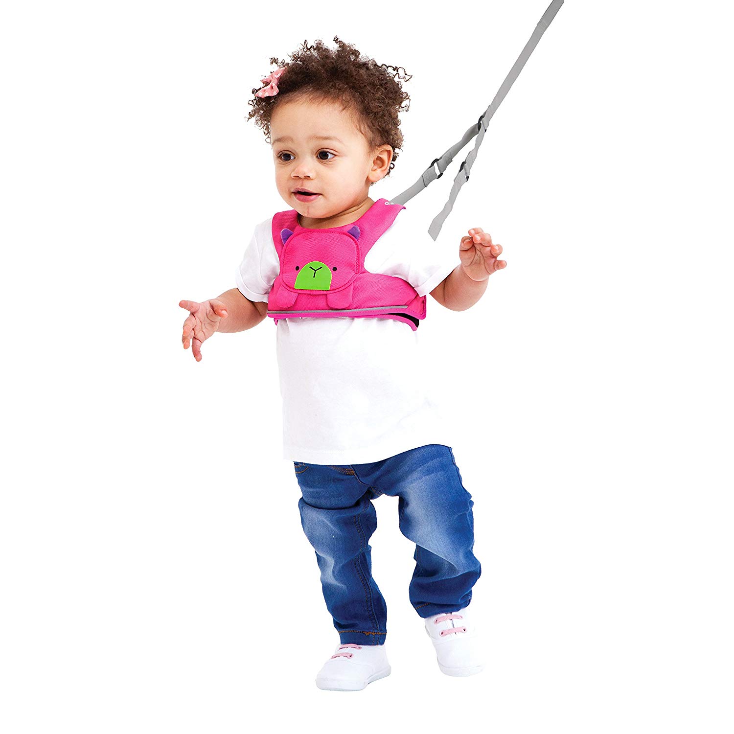 Trunki ToddlePak - Fuss Free Baby Walking Reins and Toddler Safety Harness - Betsy Bear (Pink), Pink Betsy - Image 3
