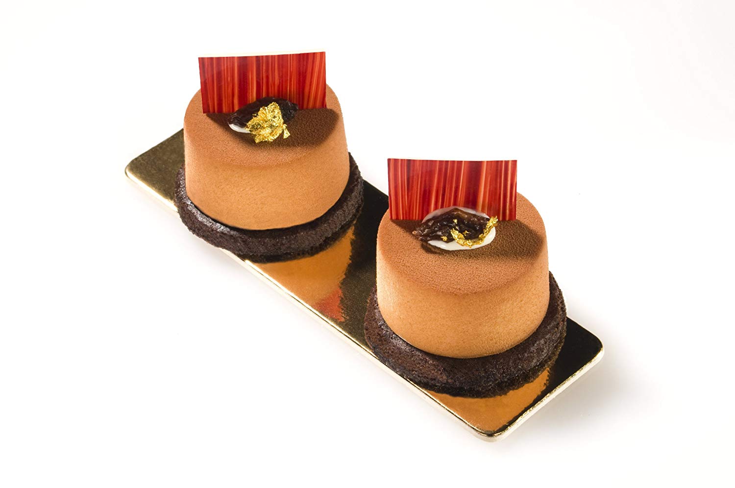 Silikomart SF027 Petit-Fours - Silicone Mould ø40 H 20 MM, Terracotta - Image 3