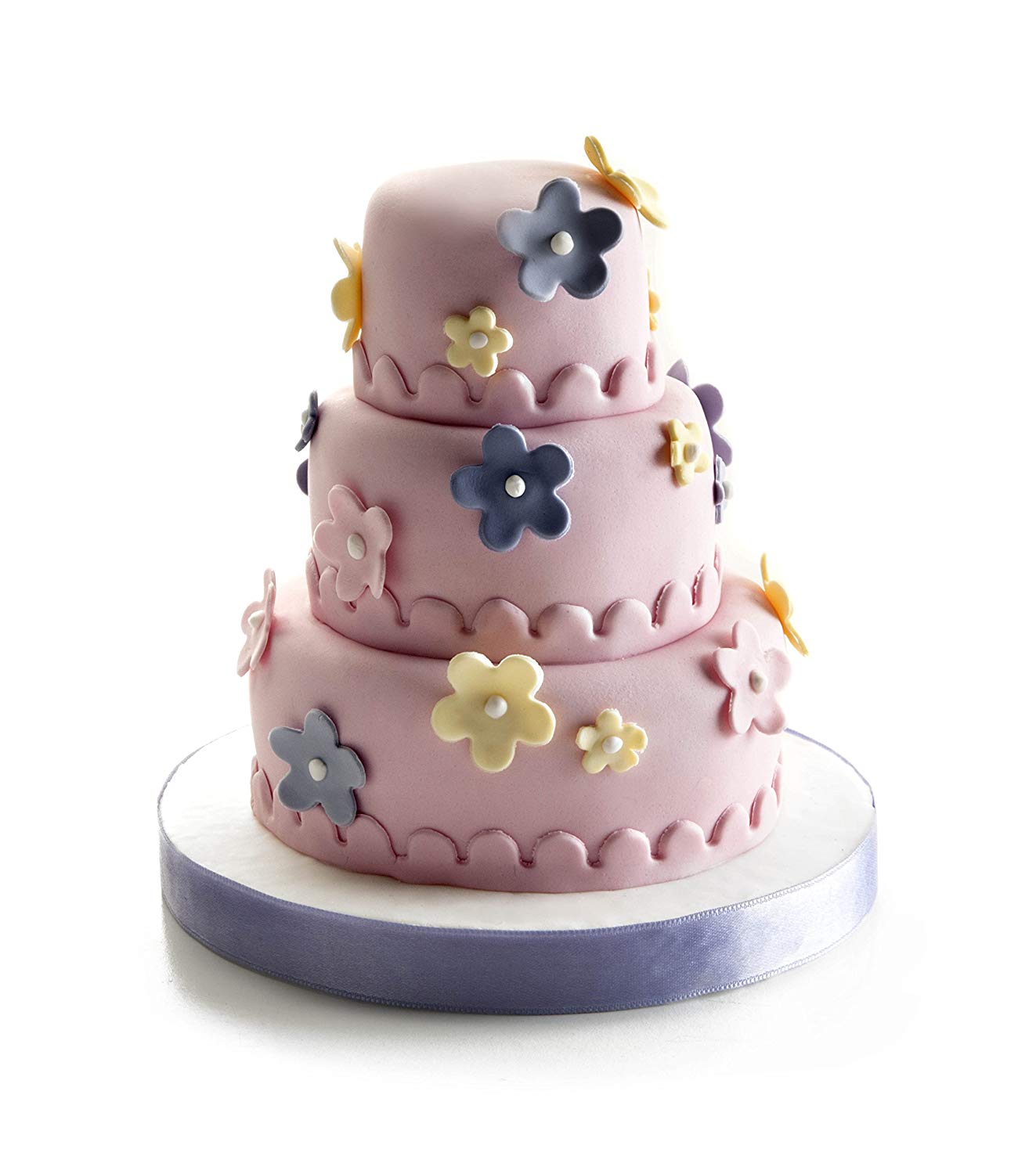 Ibili 827400 - Molde para tarta, tres pisos, Black, 12 x 12 x 5 cm - Image 3