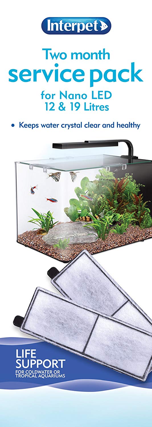 Interpet Two Month Service Pack for Nano LED Aquariums,12 x 19 inch, White, black - Image 2