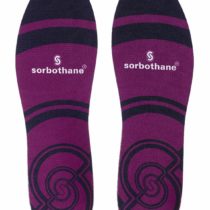 Sorbothane Cush and Step Insole - Grey, Size UK 5 - 6, Purple, 5 - 6-1/2 UK