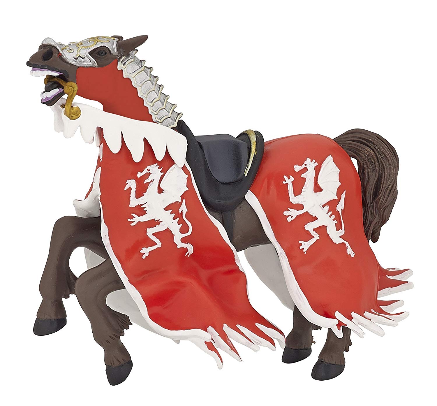 Papo 39388 Red Dragon King Horse Figurine - Image 2