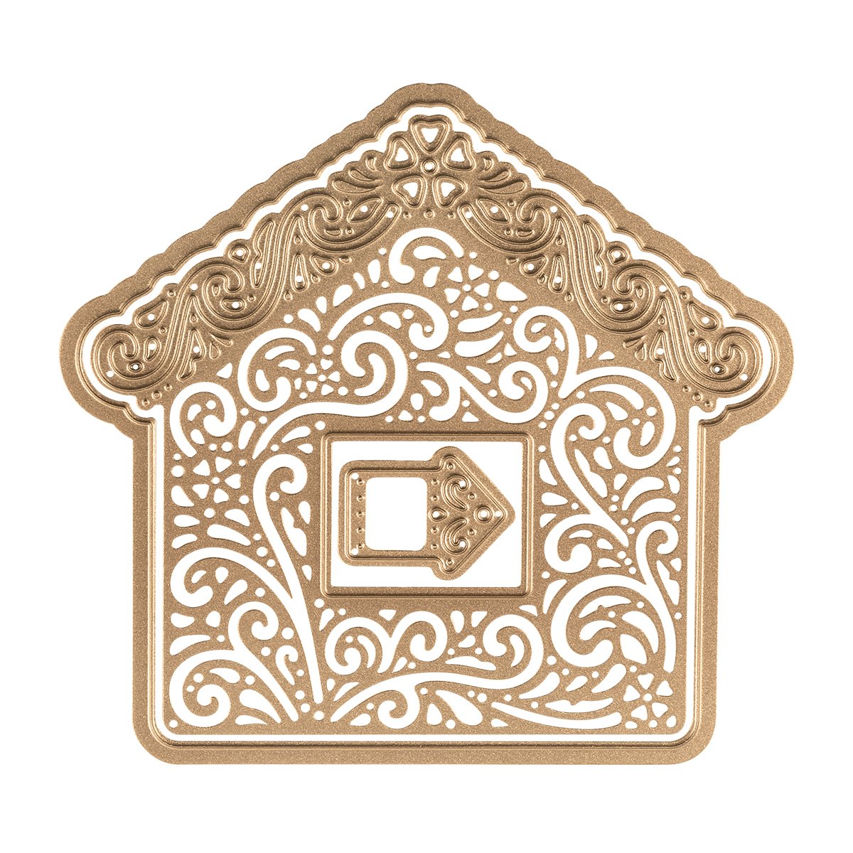 Spellbinders S4-480 Floral Cottage Die Template, Gold - Image 3
