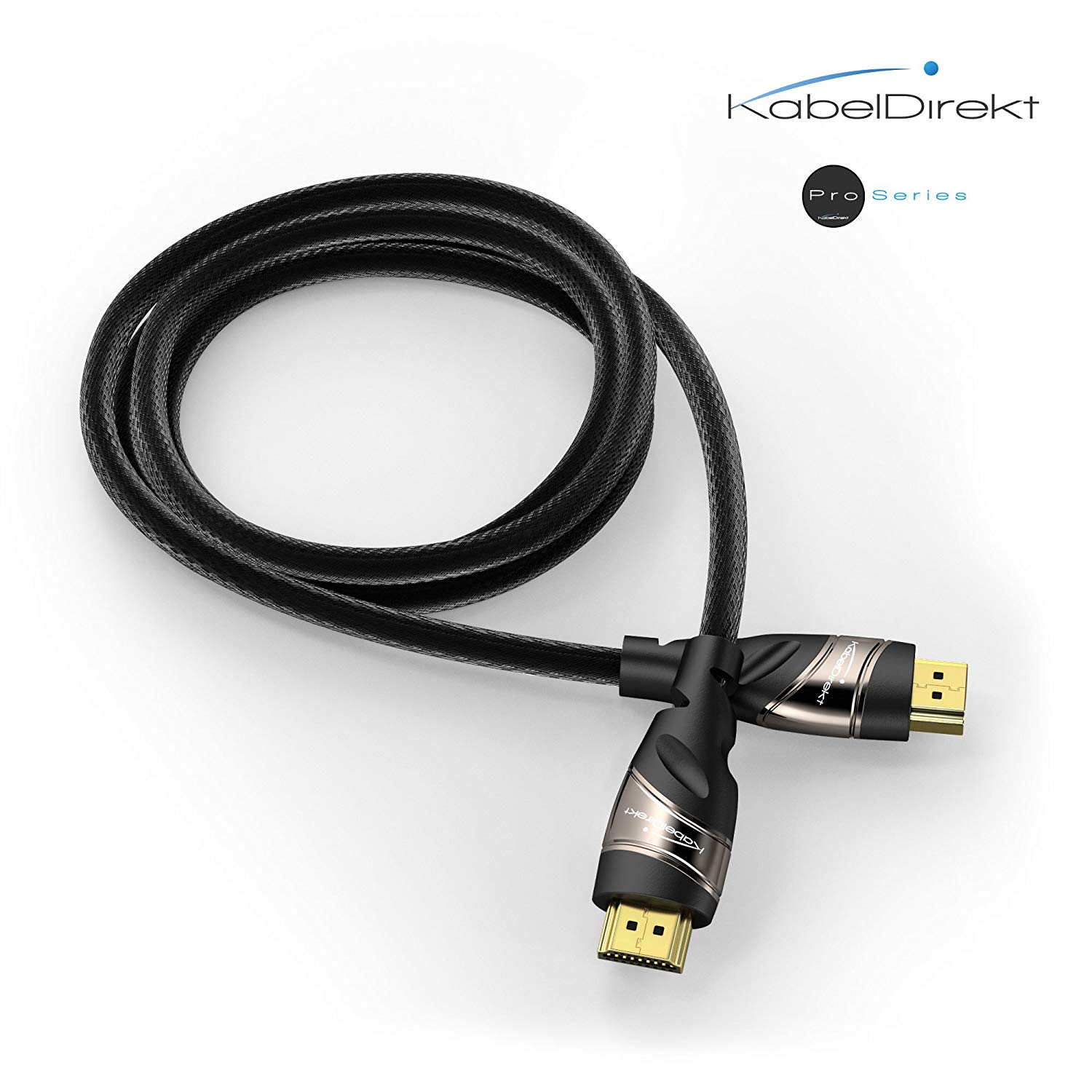 KabelDirekt - 5m HDMI Cable 4K / Cord (High Speed HDMI with Ethernet, 4K@60HZ,1080p FullHD, UHD/Ultra HD, 3D, ARC, PS4/PS5/Xbox, HDTV) - Image 2
