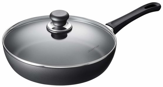 Scanpan Saute Pan, Cast Aluminium, Black, 3.25 quarts