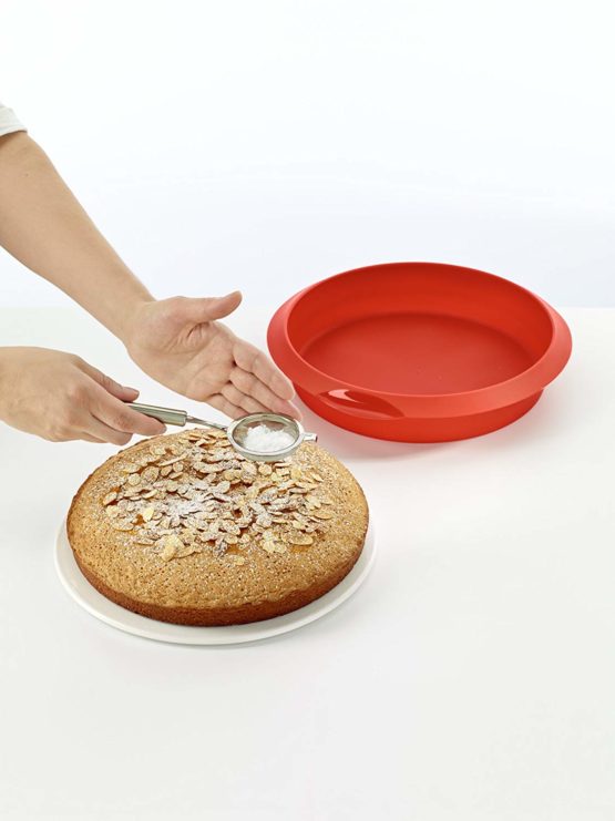 Lékué Silicone Cake Mould 20 cm Red - Image 4