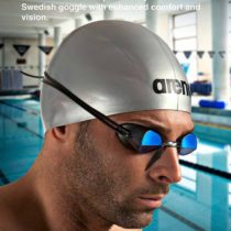 Arena Swedix Mirror Goggles Smoke Silver Black BigaMart