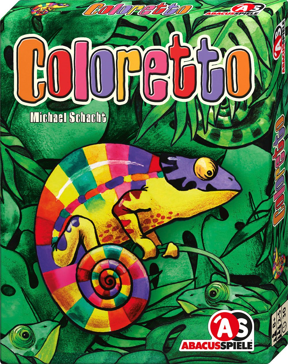 Abacus Spiele ABA08132 Coloretto Jubiläumsedition Card Game, Teal/Turquoise Green, 123 x 96 x 20 mm
