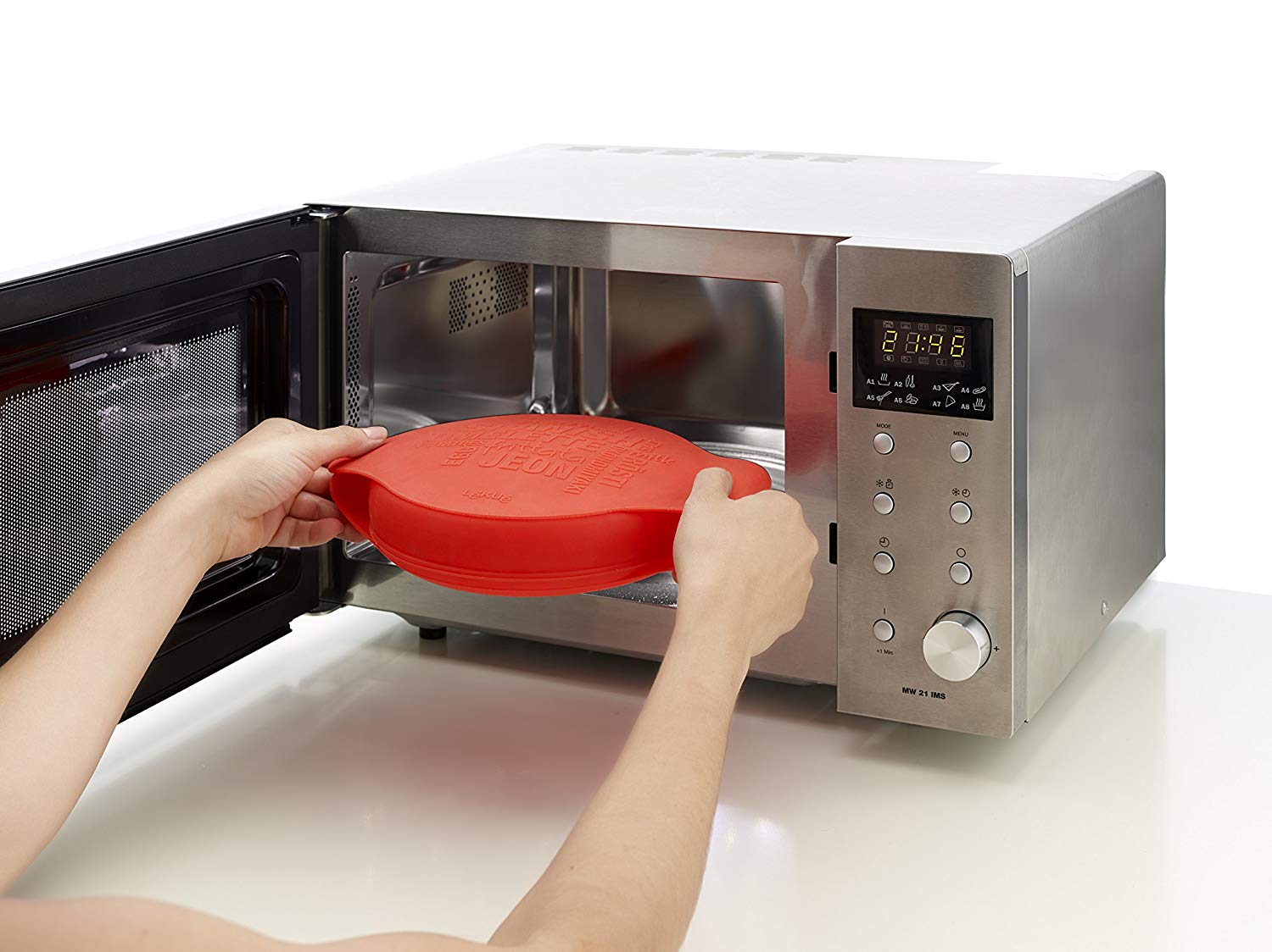 Lékué Spanish Omelette Silicone Mould, Red - Image 3