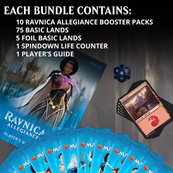 Magic: The Gathering Ravnica Allegiance Bundle (Including 10 Booster Packs) - Image 2