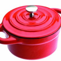 ibili Round Mini Casserole, Red, 10 x 4.5 cm