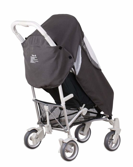 Koo-di Keep Me Dry Stroller Rain Cover (Grey) - Image 3