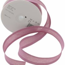 Inastri 25/5/5 mm Cotton Bias Binding, Mauve