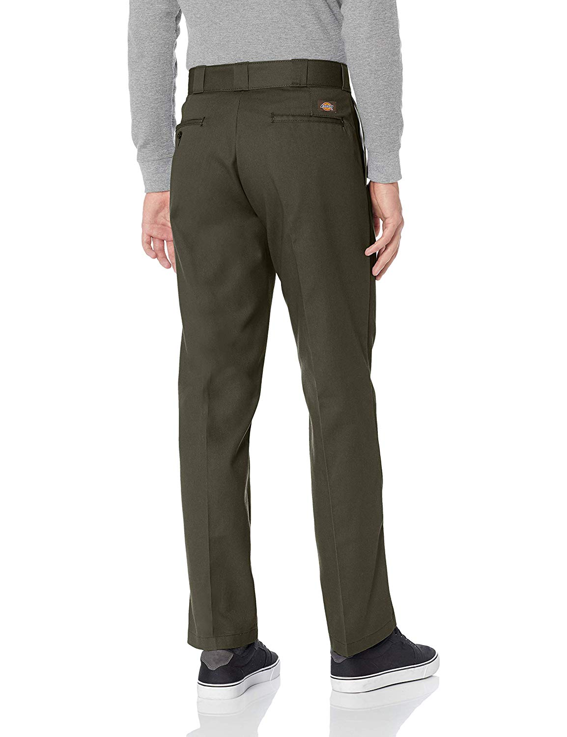 Dickies Men's Original 874 Work Utility Pants, Olive Green, 31W / 32L - Image 3