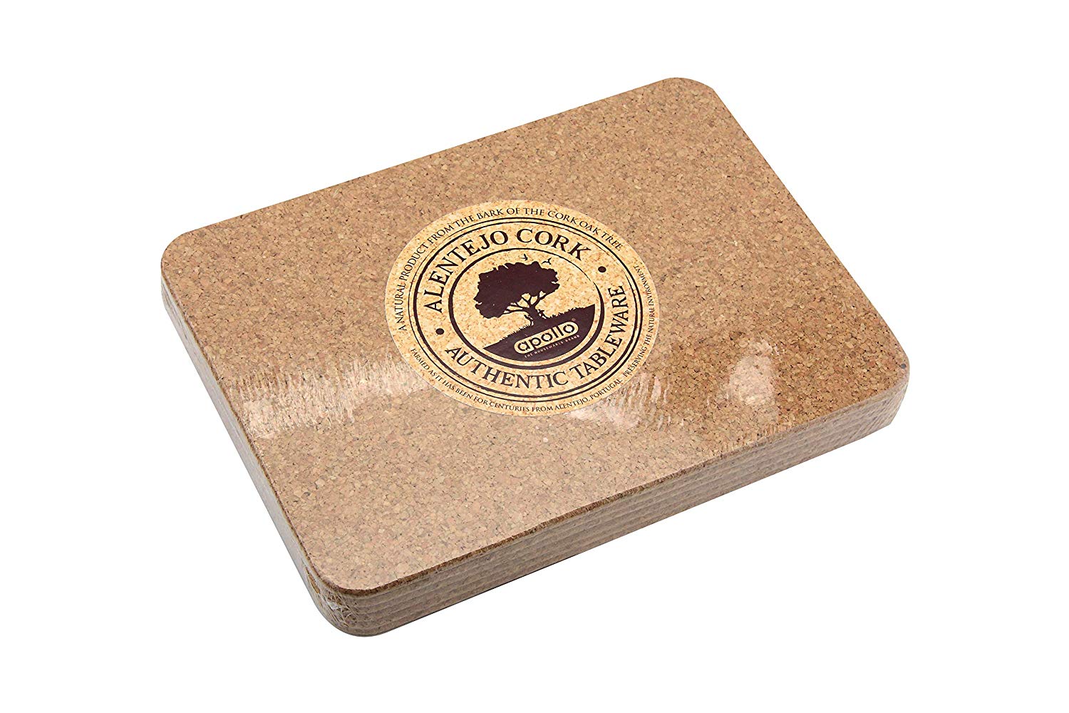 Apollo 1561 Cork Placemat Set 6 28x20cm, Multi-Colour, 28x0.6x20.5, 28x20x1cm
