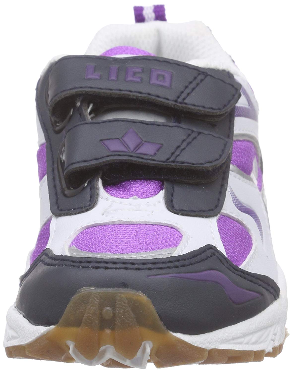 Lico Boys Bob V Indoor Shoes, White (weiss/lila/marine), 27 EU, White White Lila Marine, 9 UK Child - Image 2