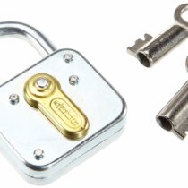 ABUS 1743 235Z/40 Lever Padlock, Silver
