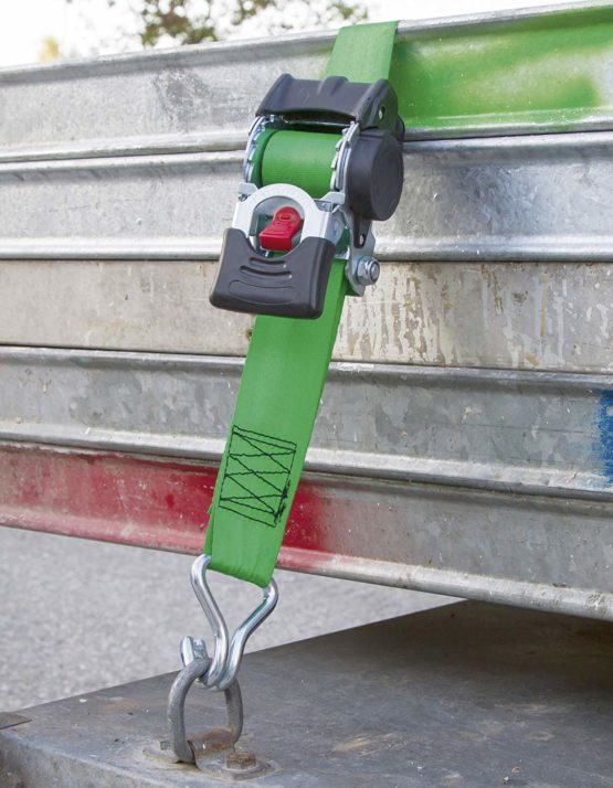 Kerbl 37185 Automatic Lashing Strap 50 mm x 1.8 m Maximum Load 750 / 1,500 kg with Claw Hook - Image 2