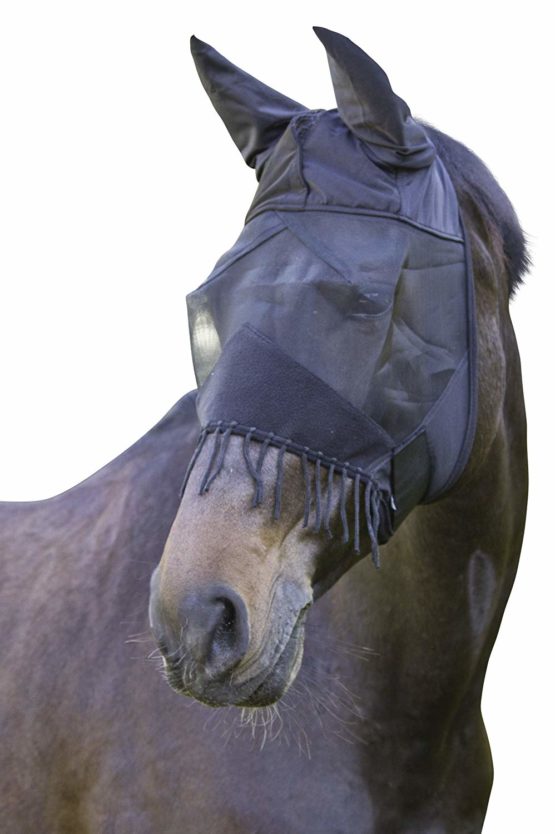 Kerbl WB 321269 Fly Mask for Horses with Ear Protection and Nostril Veil - Image 2