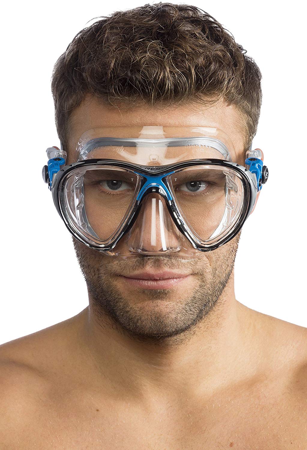 Cressi Big Eyes Mask Diving Mask with Tempered / Separate Glasses of