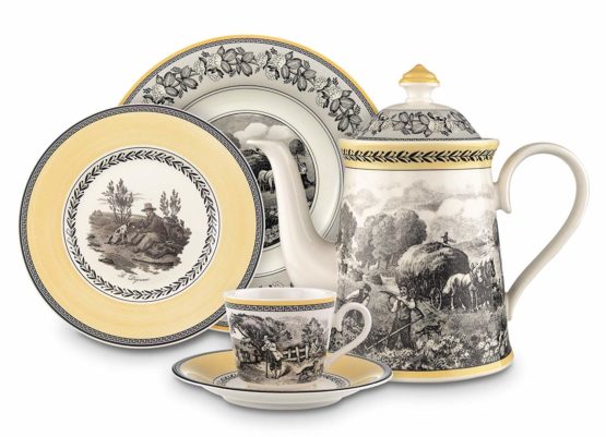 Villeroy & Boch Audun Chasse Coffee Mug, 300 ml, Height: 9.1 cm, Premium Porcelain, White/Multicolour, 0.3 Litre - Image 3