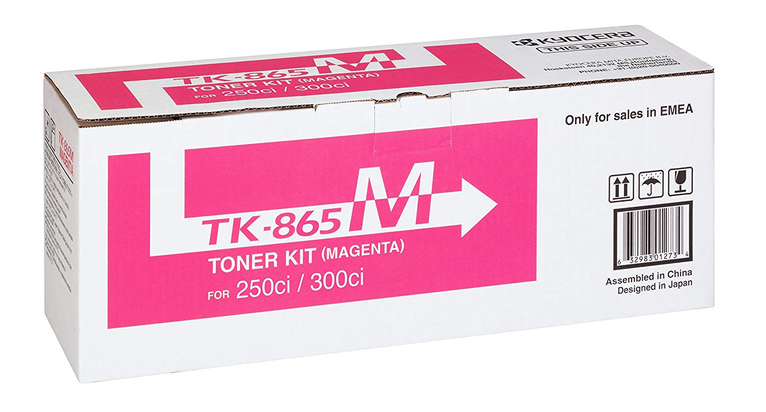 Kyocera Toner Cartridge TK-865 M, MAGENTA, 12.000 Pages Ultra High Capacity Genuine Premium Printer Toner, 1T02JZBEU0 - Image 2