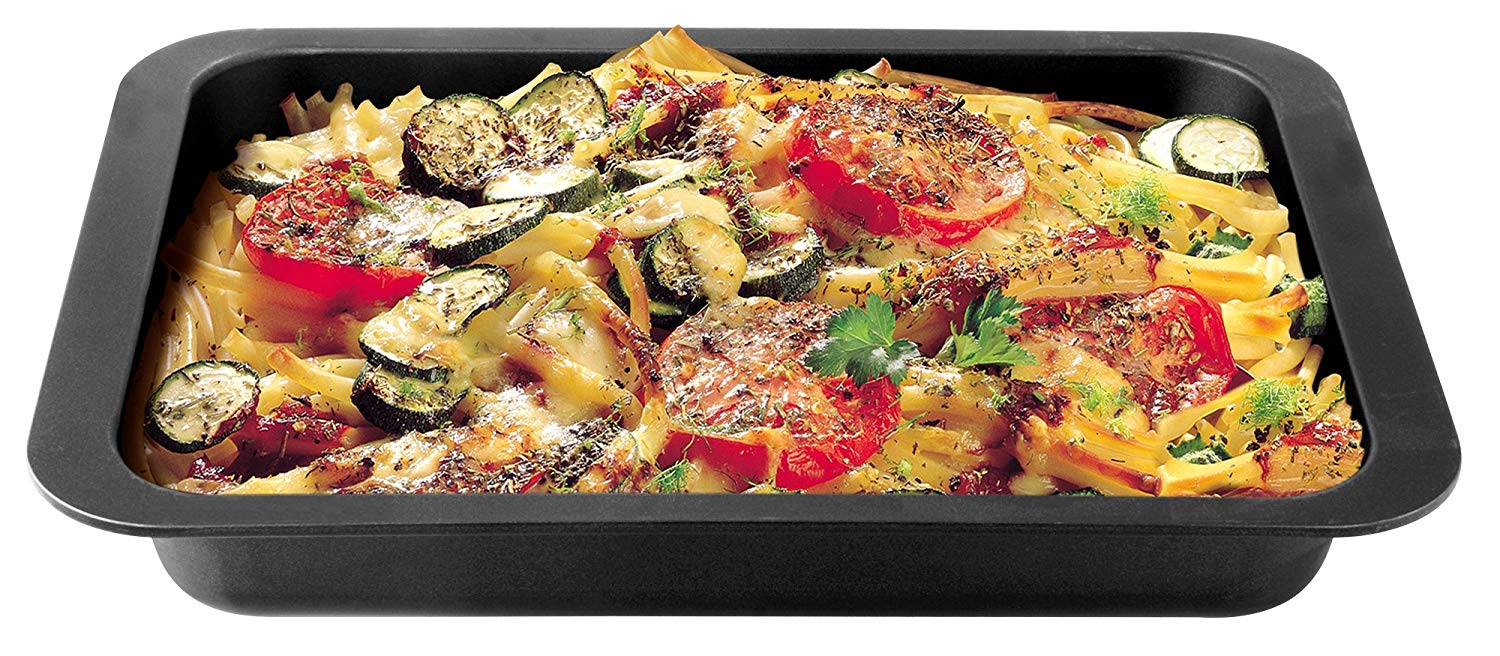 Zenker Lasagne Dish Special Countries 40x29x6 cm in black, Stainless Steel, 40 x 29 x 6 cm - Image 3