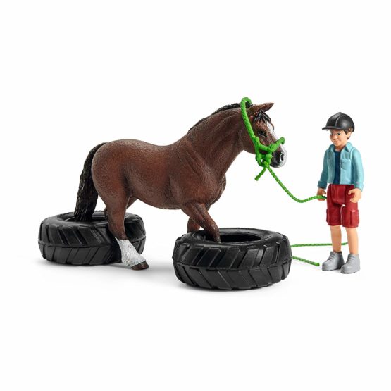 Schleich 42482 Farm World Pony Agility Race - Image 3