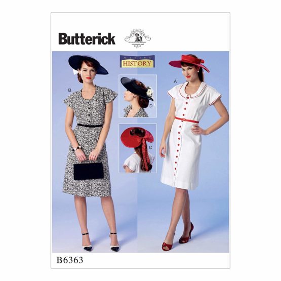 Butterick Patterns B6363A5 Misses Costumes,Sizes 6-14