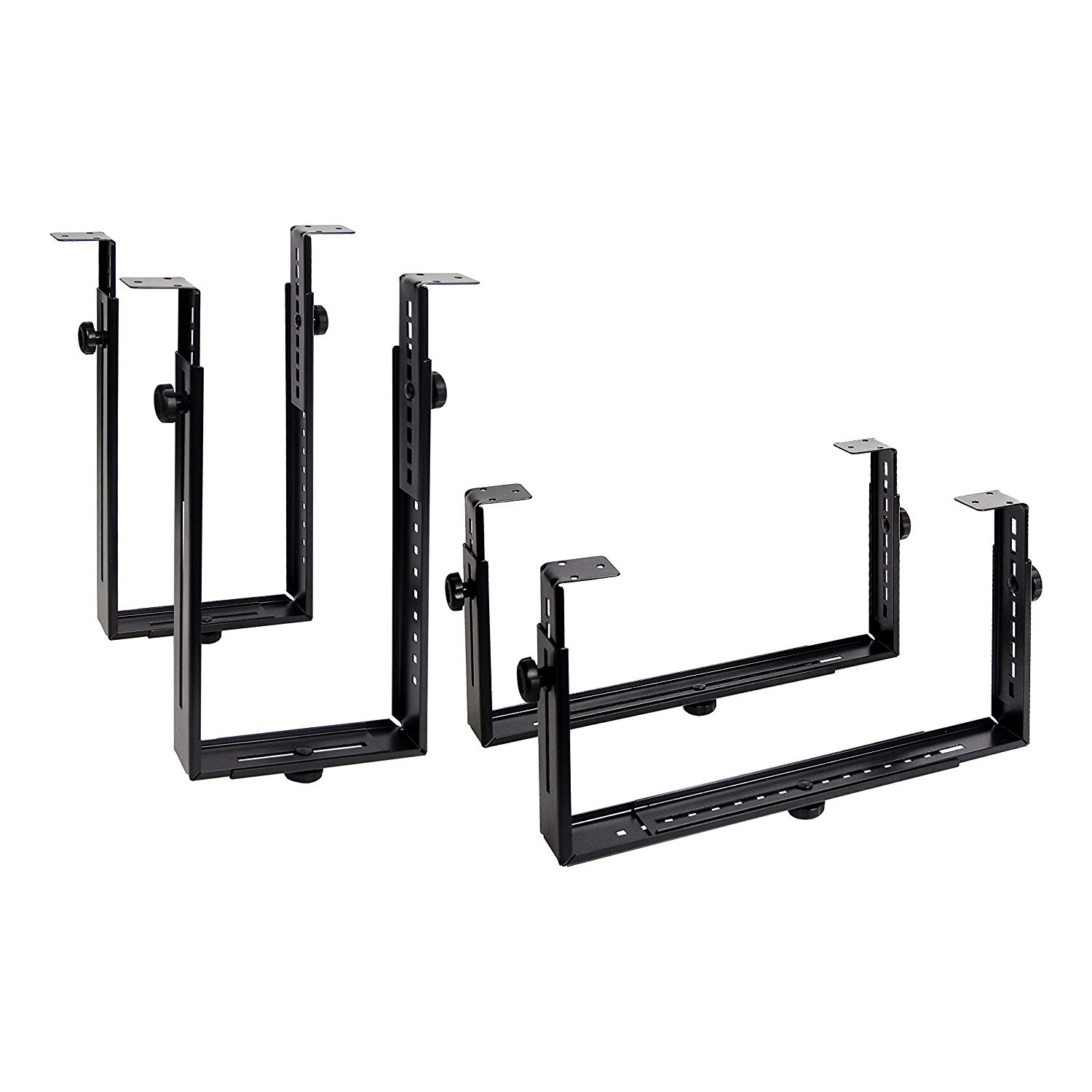 Dataflex Viewgo Computer Holder - Desk 183, Schwarz, 155-310 mm (horizontal) / 340-460 mm (vertical)