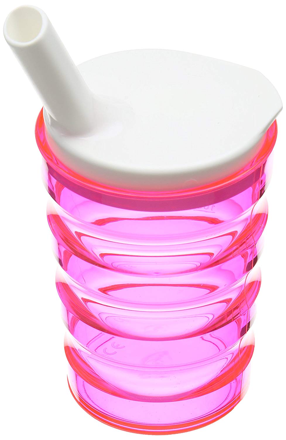 Performance Health Sure Grip 200 ml Non-Spill Pink Cup with Small Lid Aperture