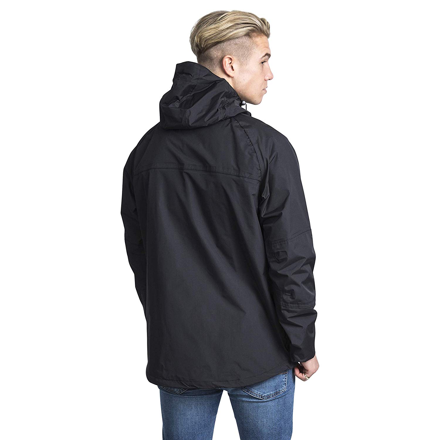 Trespass Mens Jacket Corvo, Waterproof, Windproof, Hooded, Taped Seams, Flat Cuffs, Inner Pockets, Mesh Lining, 3 Pockets - Image 3