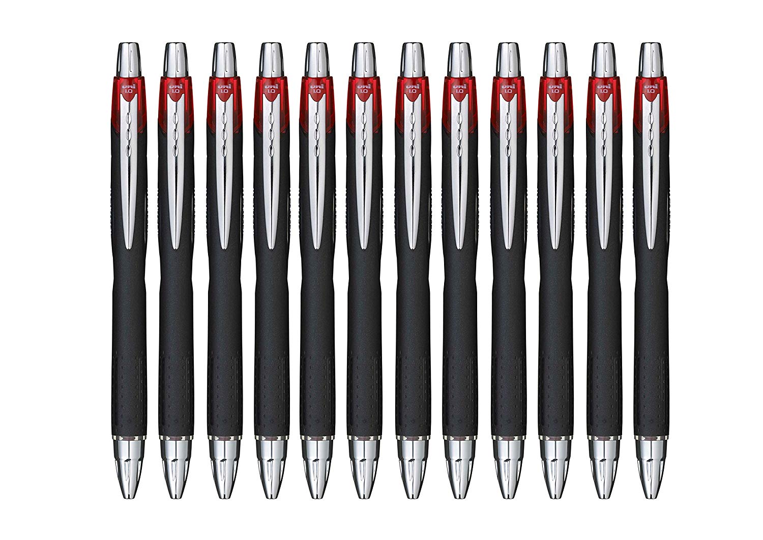 uni-ball Jetstream RT SXN-210 Rollerball Pen - Red, Box of 12, Red 12pc, 12 Pack Red - Image 2