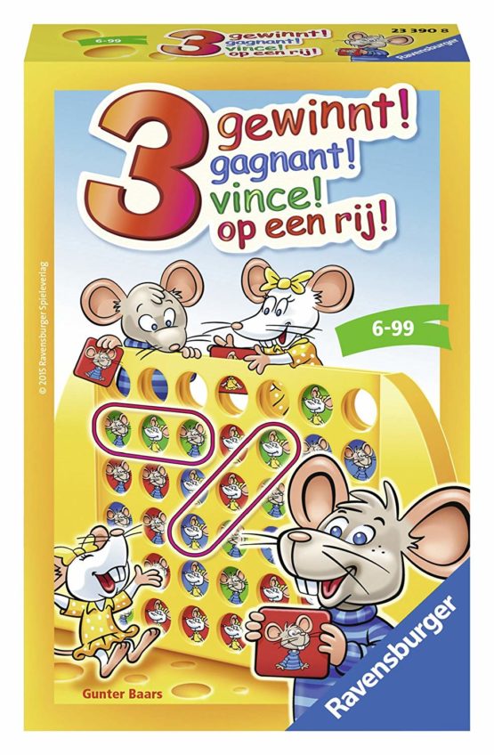 Ravensburger 23390 8 "3 Wins!" Game