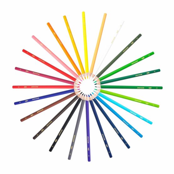 BIC Kids Aquacouleur Colouring Pencils 24 Pack - Image 3