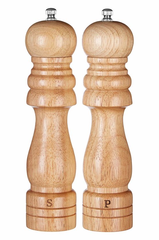 Premier Housewares Pepper Mills Grinders Pepper Grinder Mill Pepper Grinder Refillable Wooden Pepper Mill Wooden Grinder Black Pepper Mill