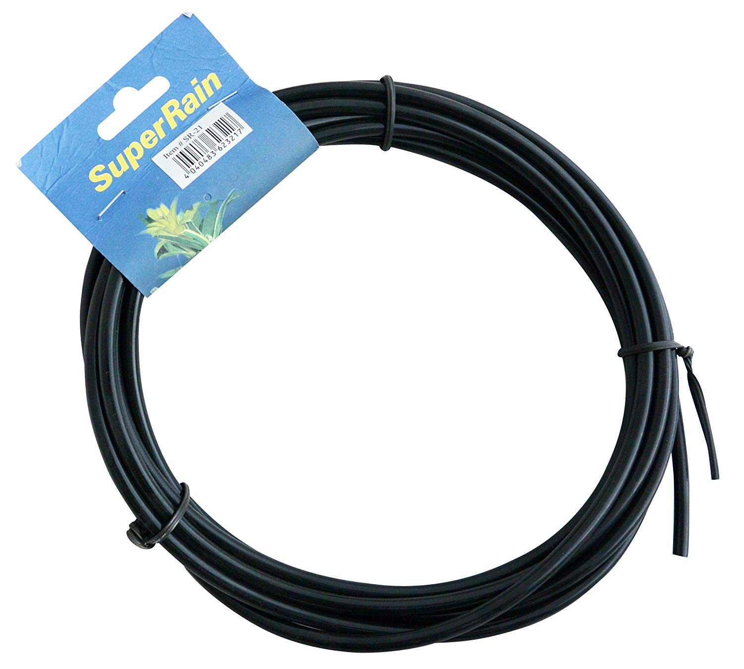 Lucky Reptile SR 21 Hose 5 m 6 mm for Super Rain, Schwarz, 500 cm