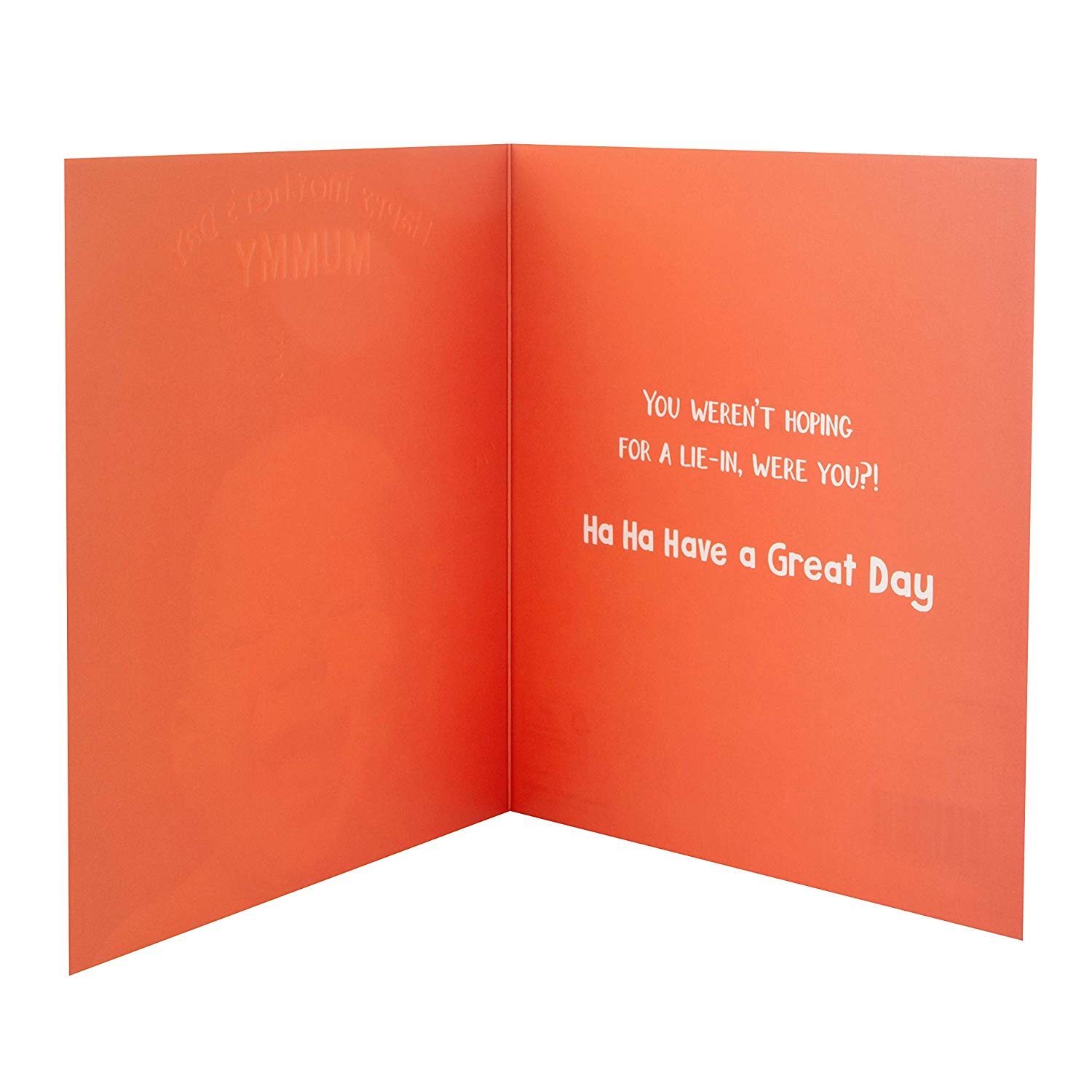 Hallmark Mummy Mother's Day Card 'Lie in' - Medium - Image 4