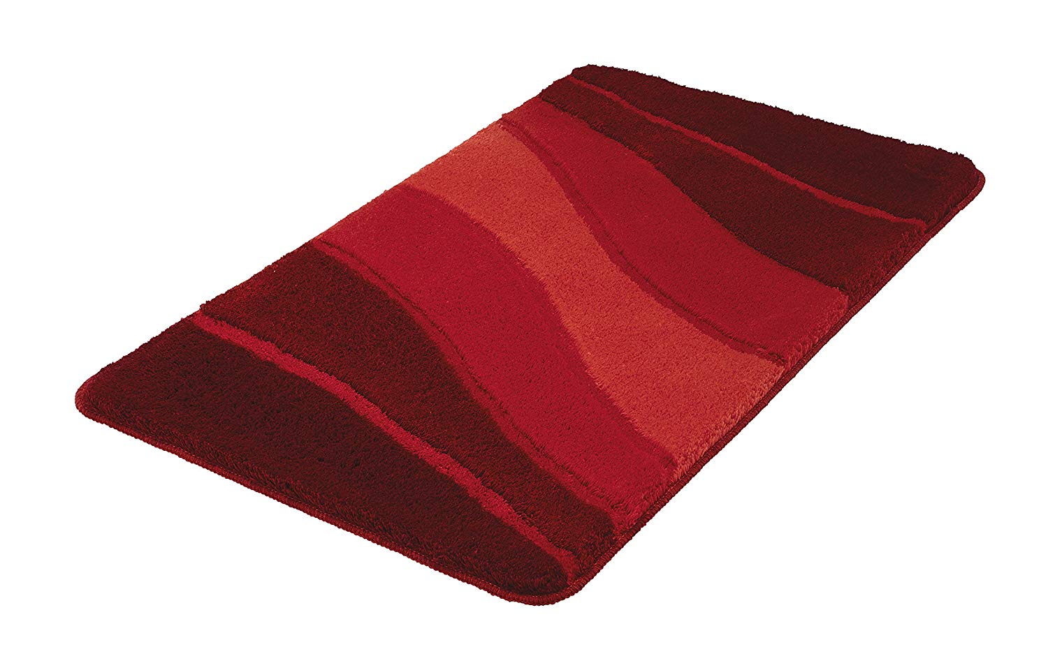 Meusch Ocean 2322468549 Bathroom Mat 80 x 150 cm Garnet, Multicoloured, 80 x 150 cm (Rechteckig)