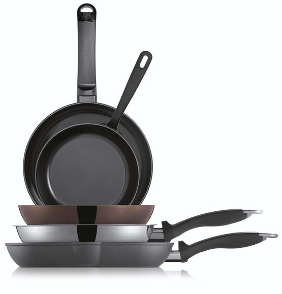 Kuhn Rikon 30282 Cucina Non-Stick Frying Pan, 24 cm, Black - Image 4