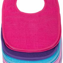 Bieco 10105635 Girls' Bibs (Set of 10)