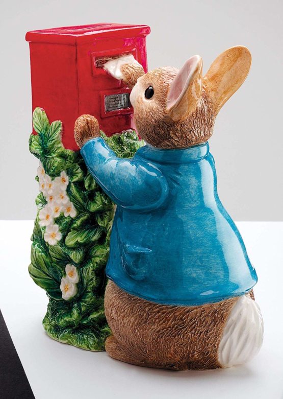Beatrix Potter Peter Posting A Letter Money Bank