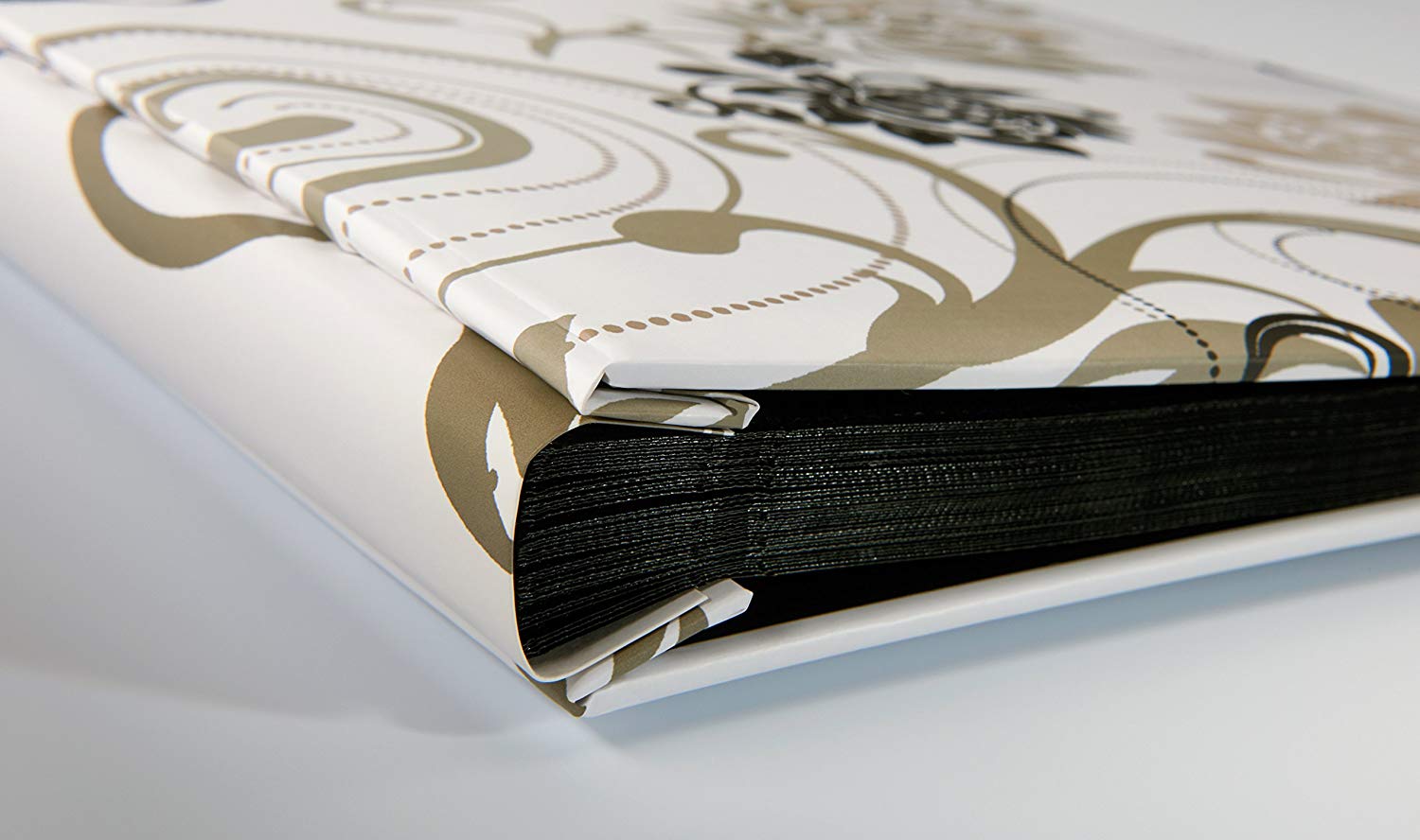 walther design Photo Album Black 400 Photos 10x15 cm Stock Album Grindy EA-201-B, 400 photos, 10 x 15 cm - Image 3