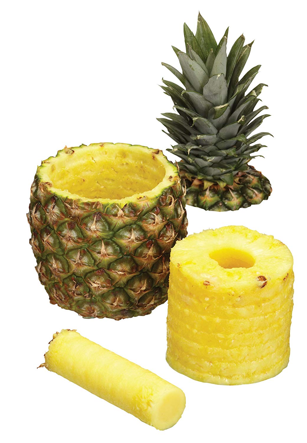 MasterClass Stainless Steel Pineapple Corer, Slicer and Peeler - Image 3
