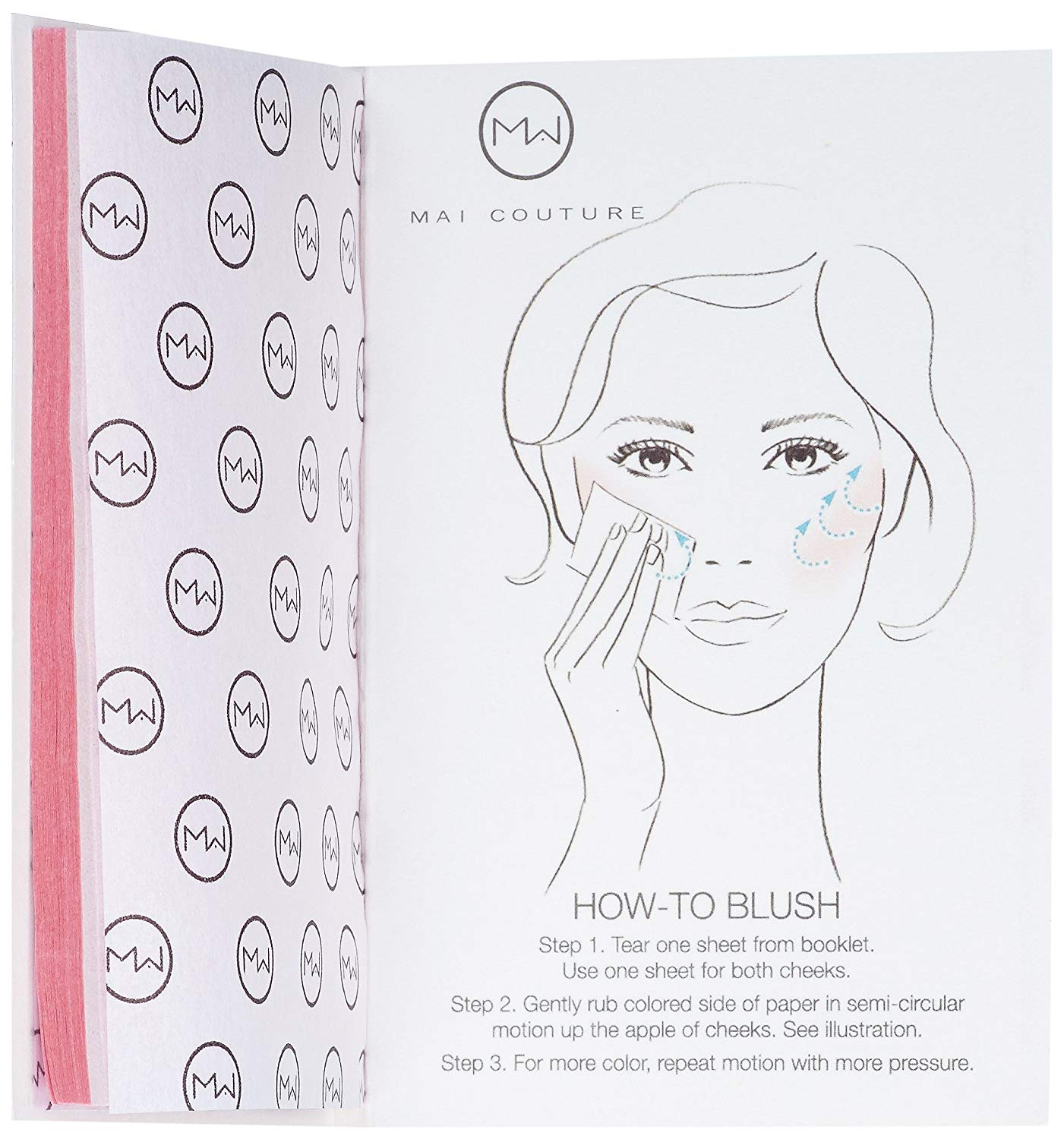 Mai Couture Blush Papier, Prettiful 50 Sheets BigaMart