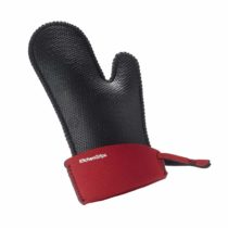 Kitchen Grips Chef´s Mitt Small,Black/Red, 10.75"/27cm