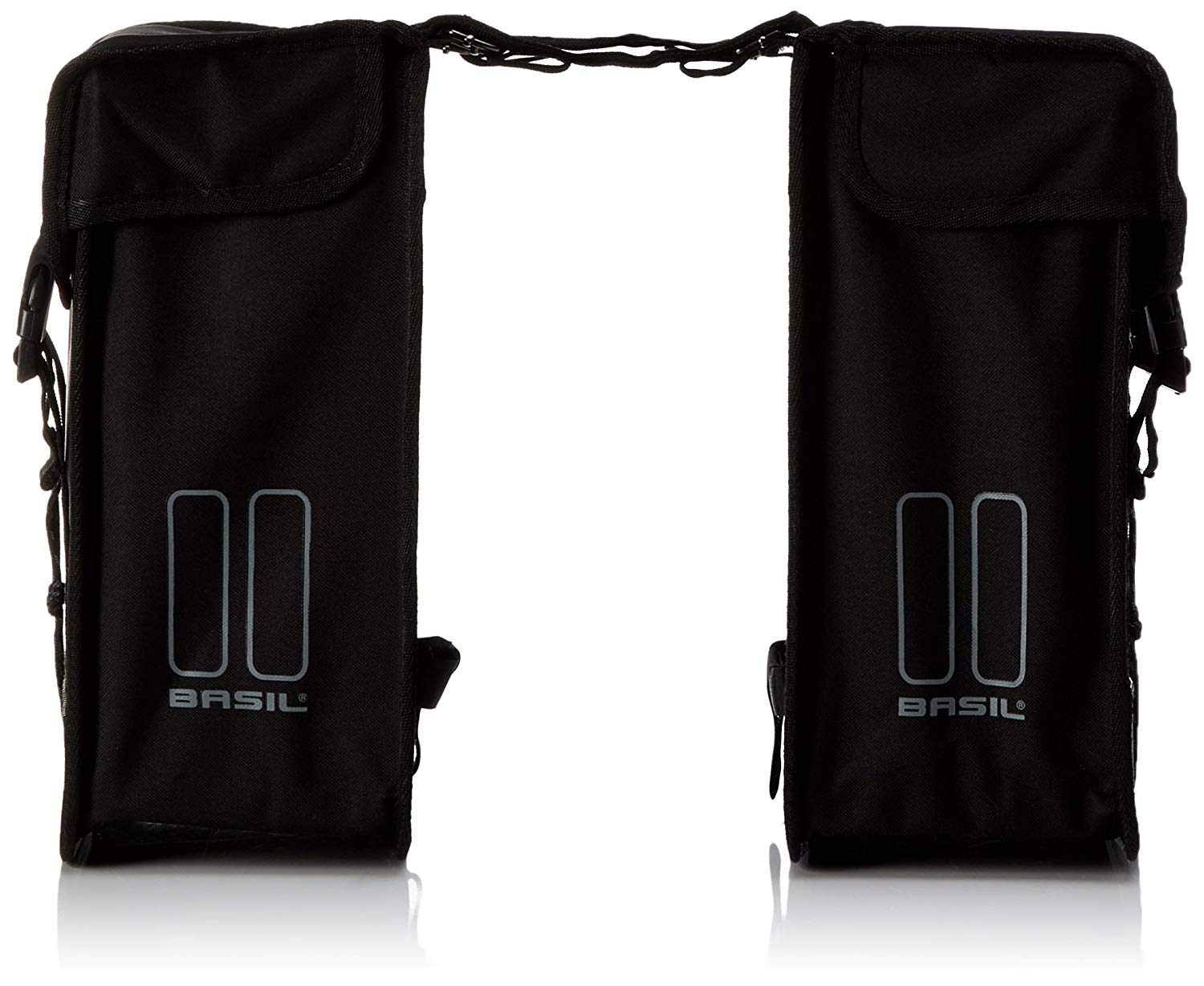 Basil Tour Rear Briefcase Double Pannier Bag Heavy Duty - 26 L, Black, 32 x 32 x 12 cm - Image 3