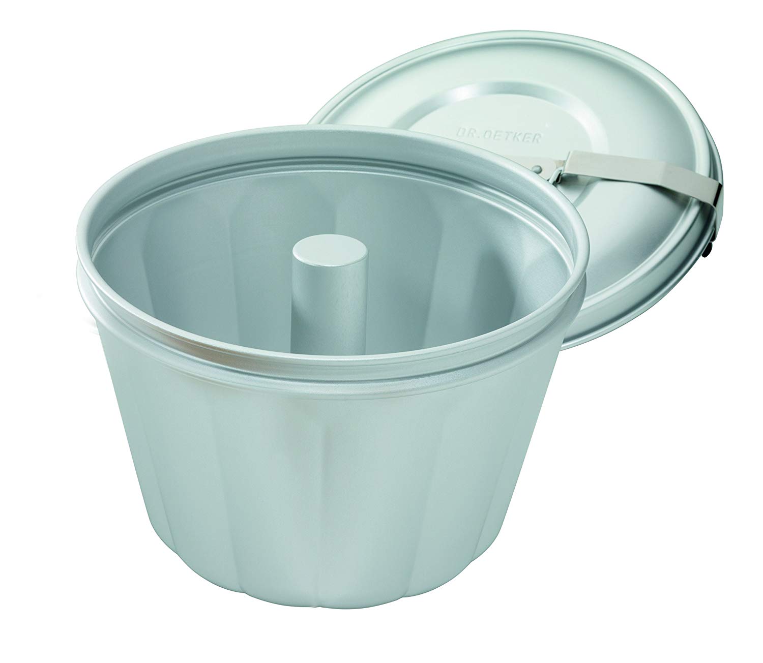 Dr. Oetker Baking Friends Classic Water Bath Mould 2.5 L, Silver - Image 3